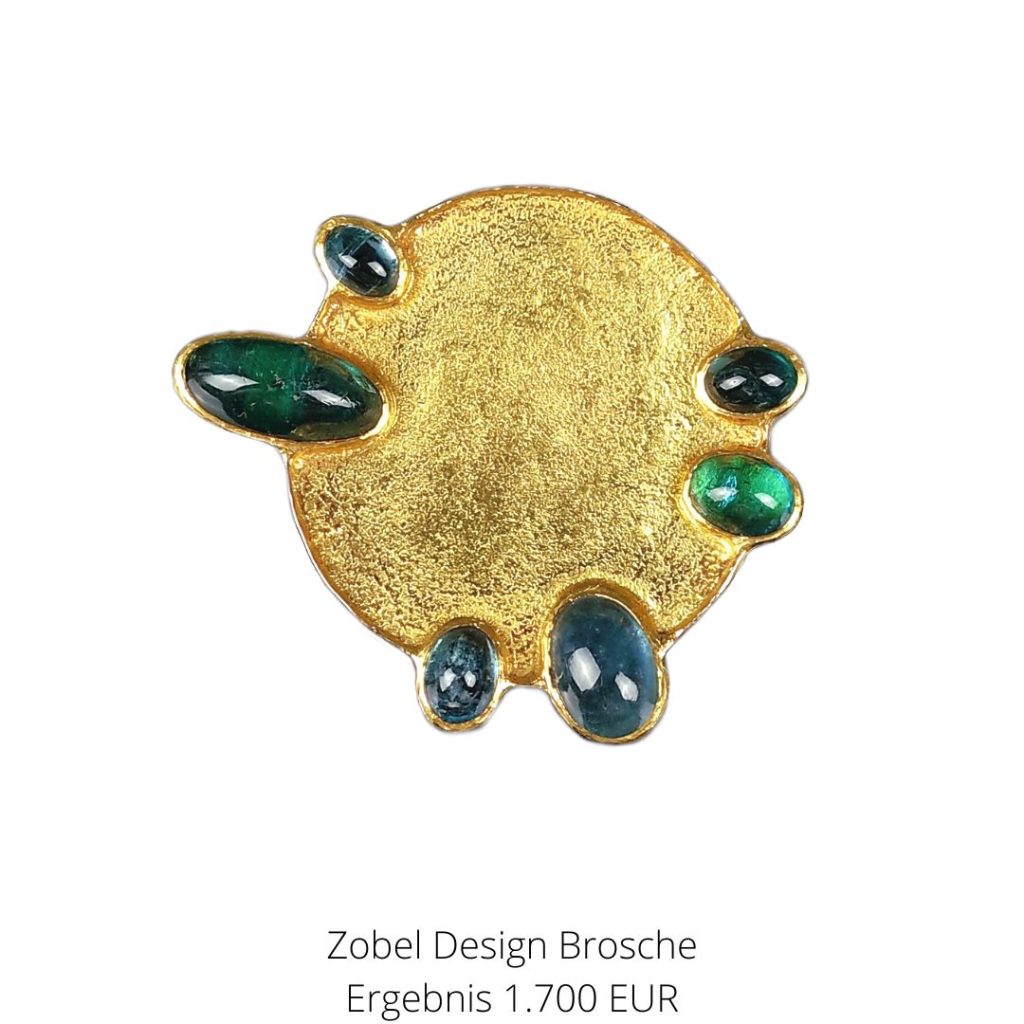 Design Brosche von Michael Zobel